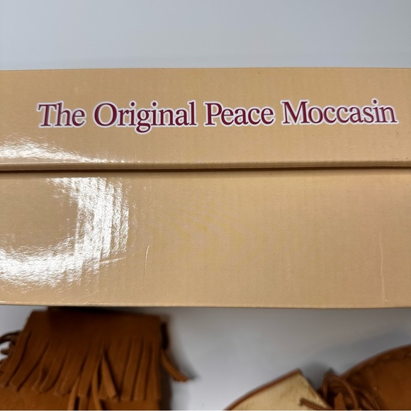 New Fringed Moccasins in Tan - Picture 14 of 14